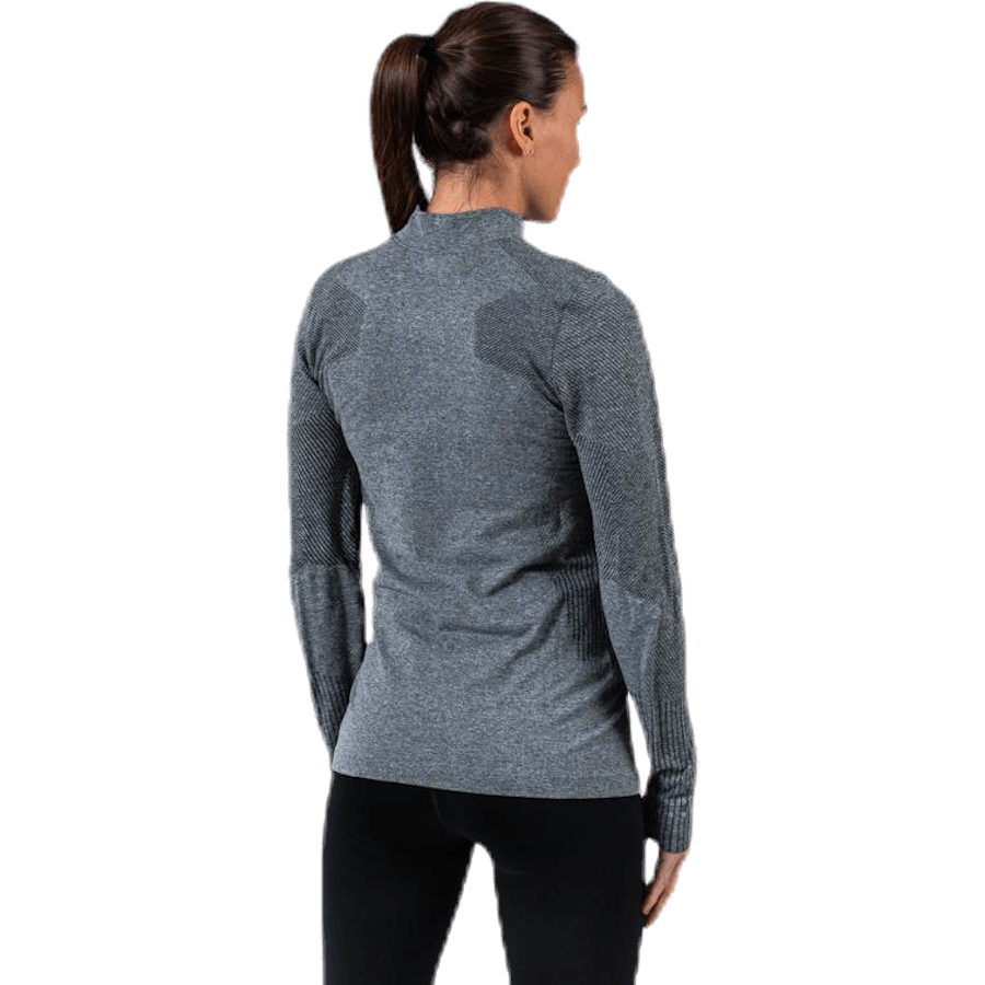 Kanen Seamless Melange Midlayer Green