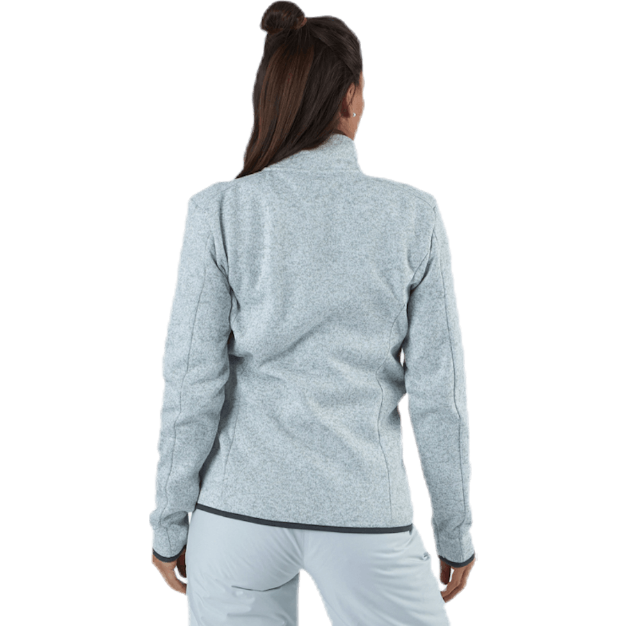 Maleo Melange Fleece-takki Harmaa