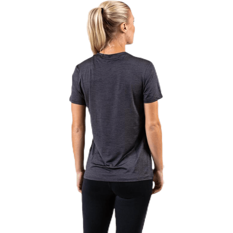 Maje Melange S/S Tee Black