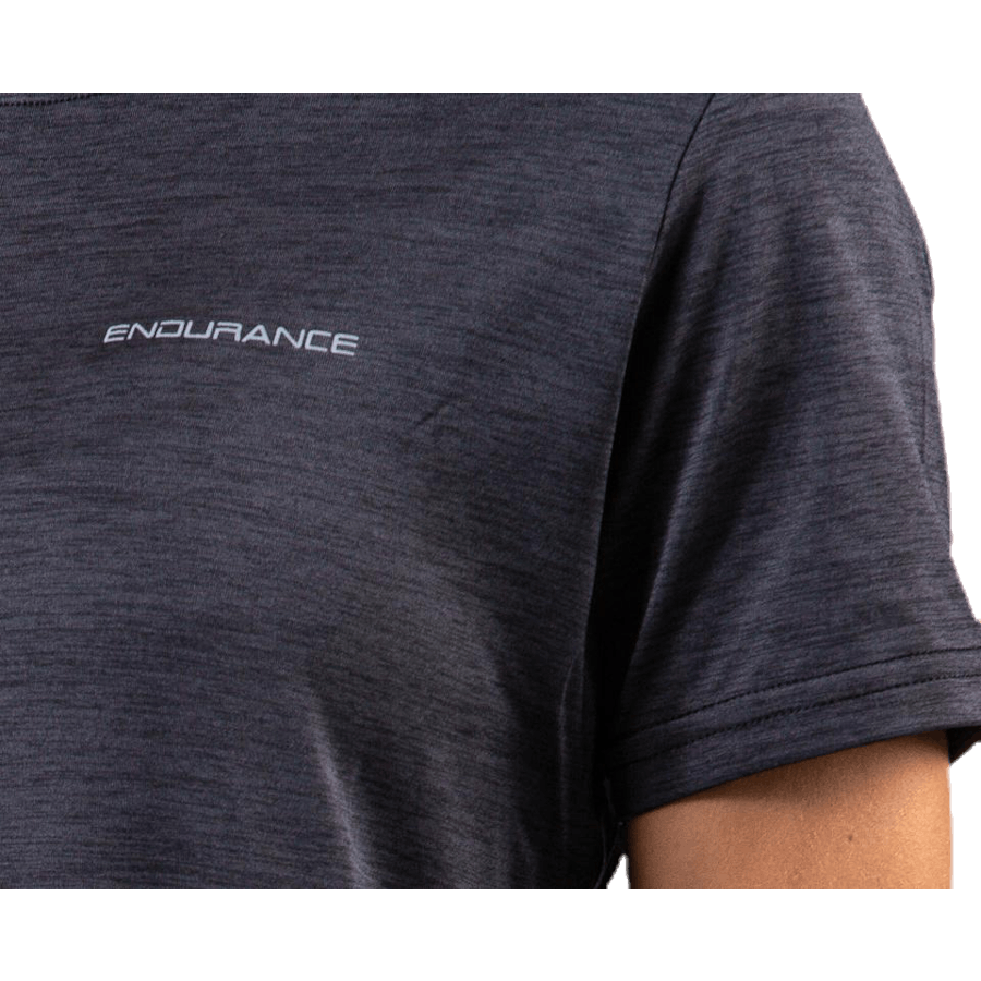 Maje Melange S/S Tee Black