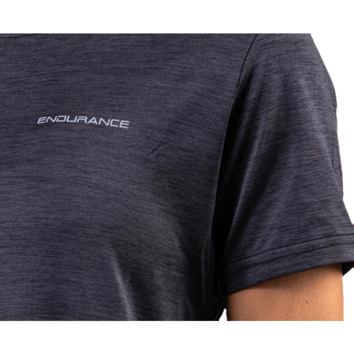 Maje Melange S/S Tee Black