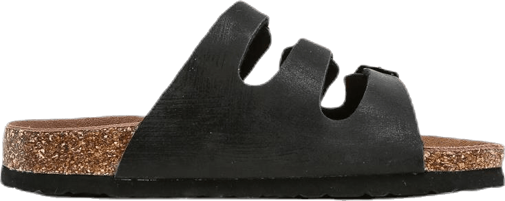 Santa Cork Sandals Black