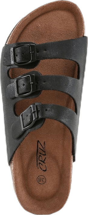 Santa Cork Sandals Black