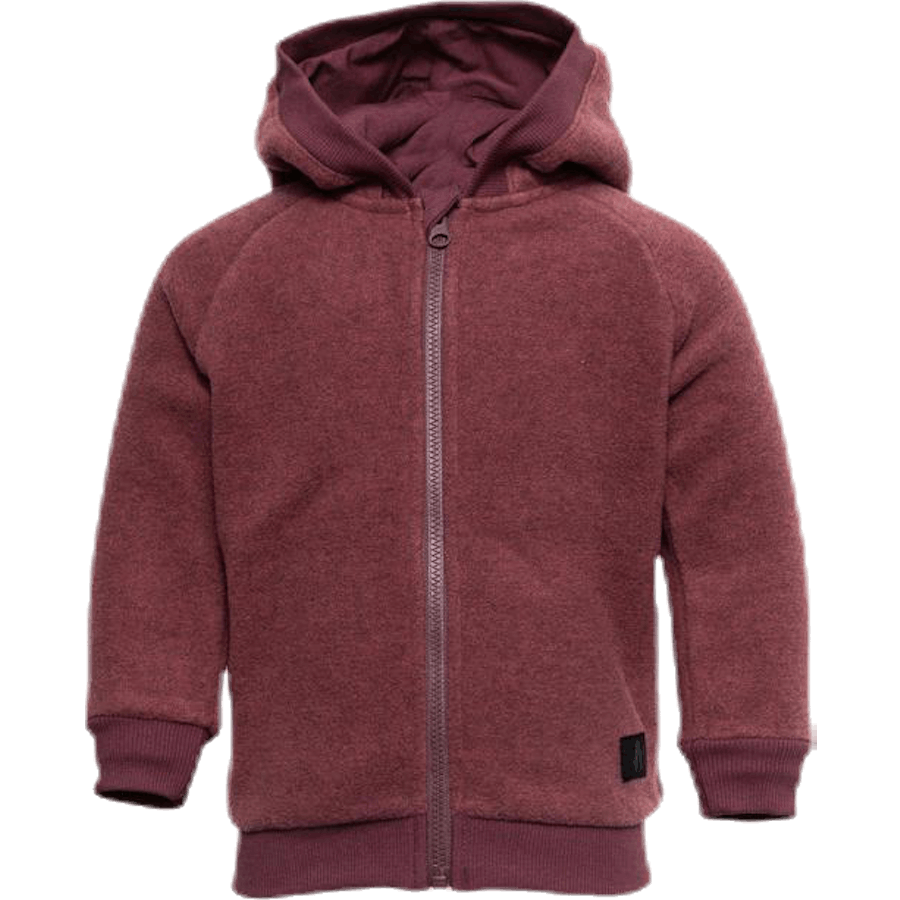 Ummi Fleece Zip Hoodie Red
