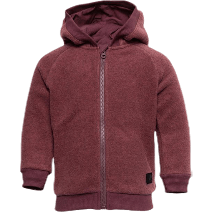 Ummi Fleece Zip Hoodie Red