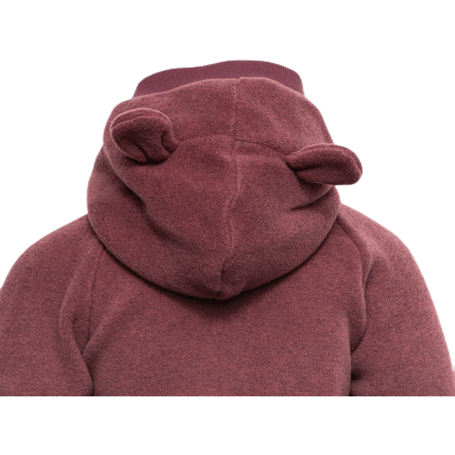 Ummi Fleece Zip Hoodie Red