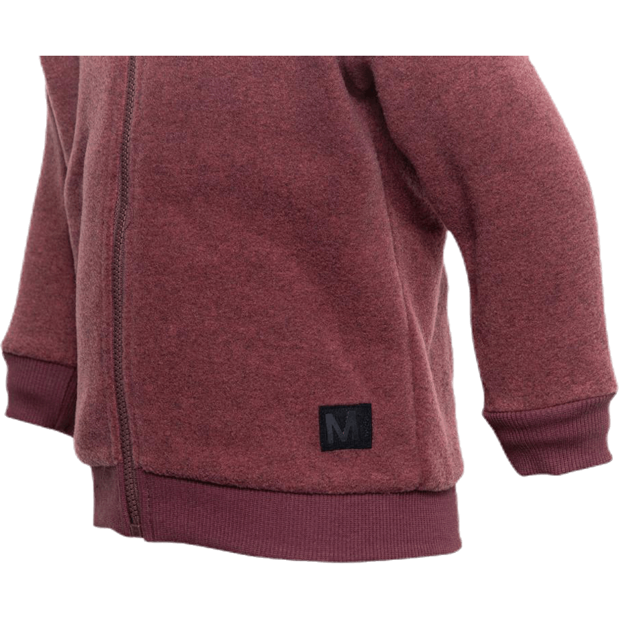 Ummi Fleece Zip Hoodie Red