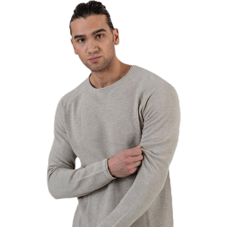Hill Knit Crew Neck Grey