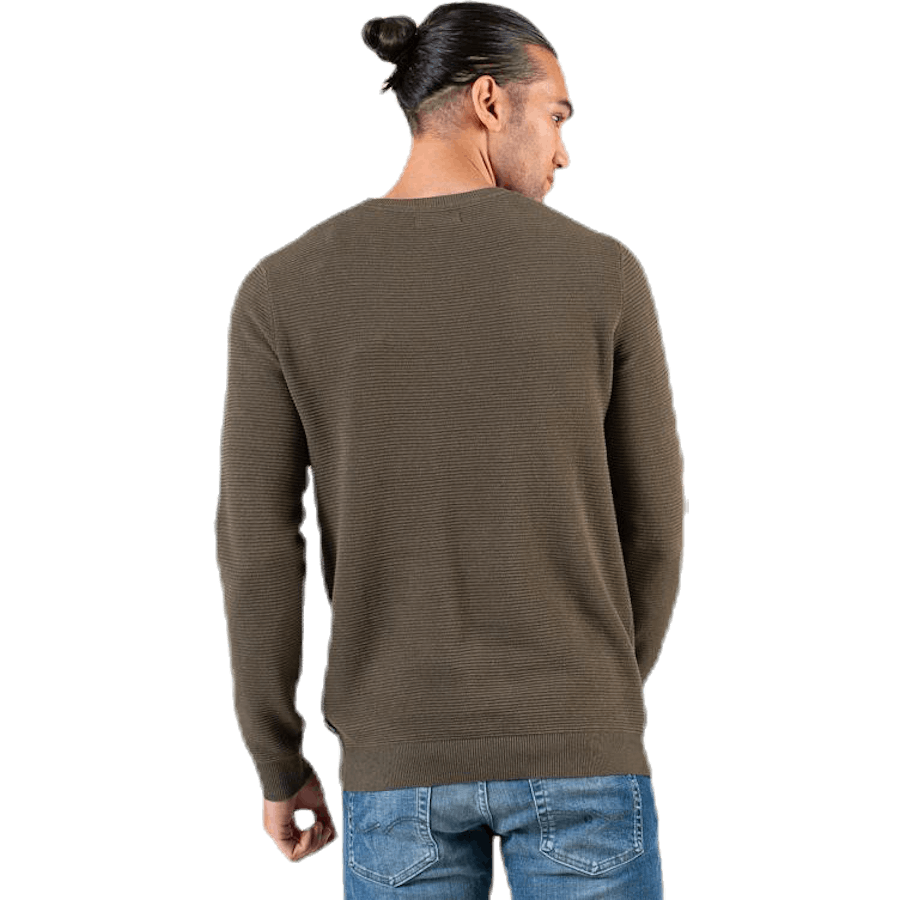 Liam Knit Crew Neck Green