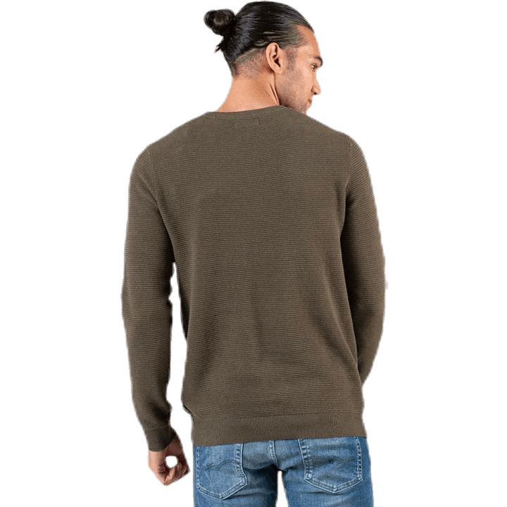 Liam Knit Crew Neck Green