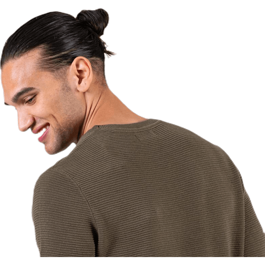 Liam Knit Crew Neck Green