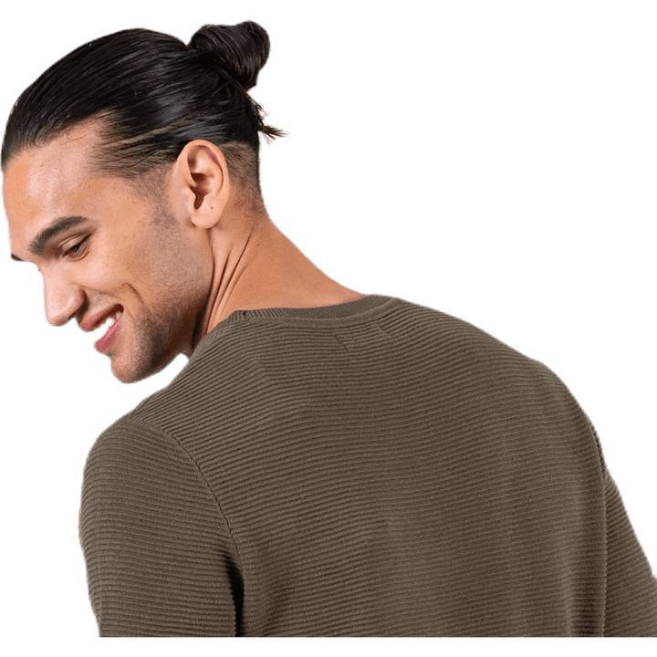 Liam Knit Crew Neck Green