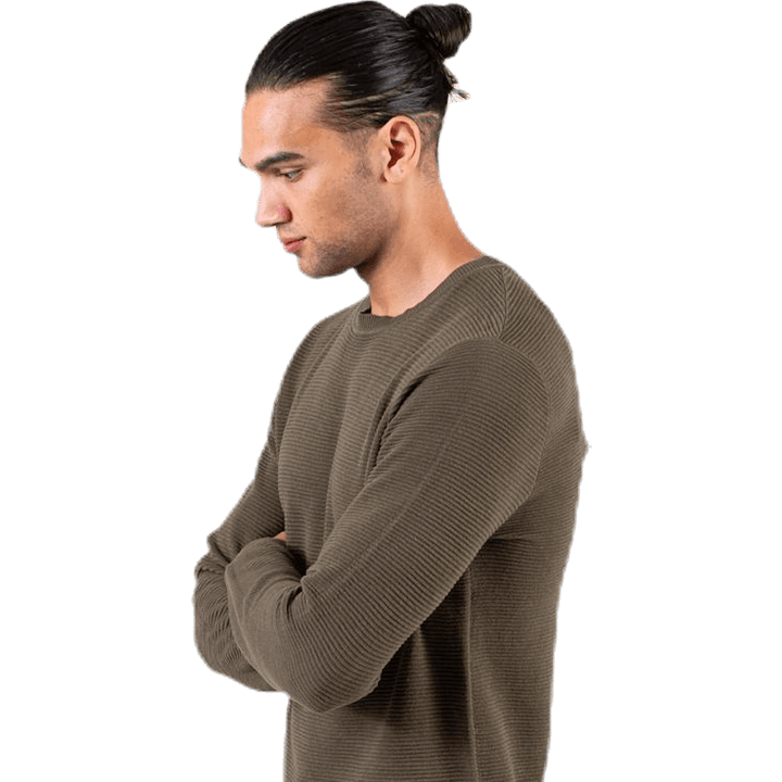 Liam Knit Crew Neck Green