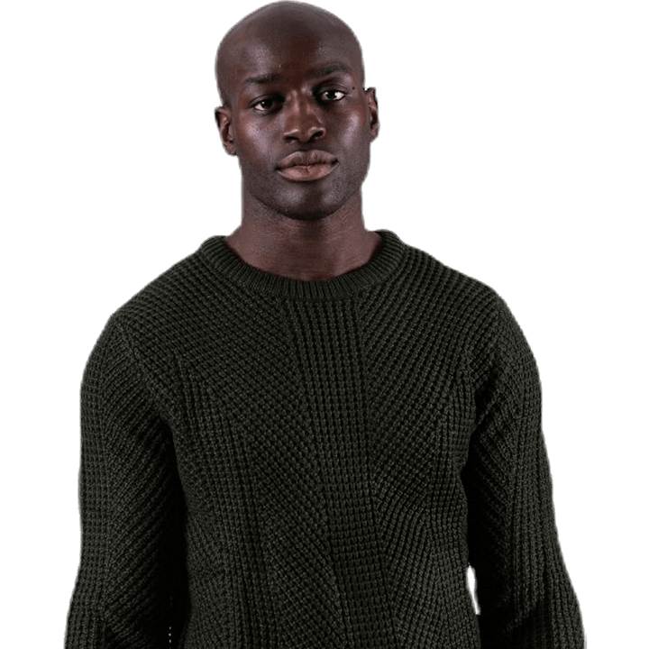 Stanford Knit Crew Neck Red