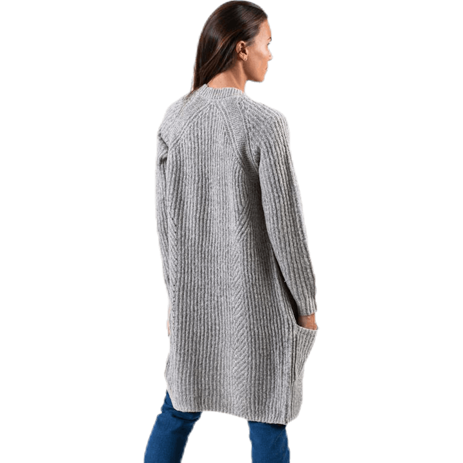 Cardigan Bernice L/S Grigio Knt