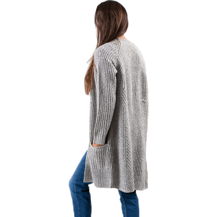 Cardigan Bernice L/S Grigio Knt