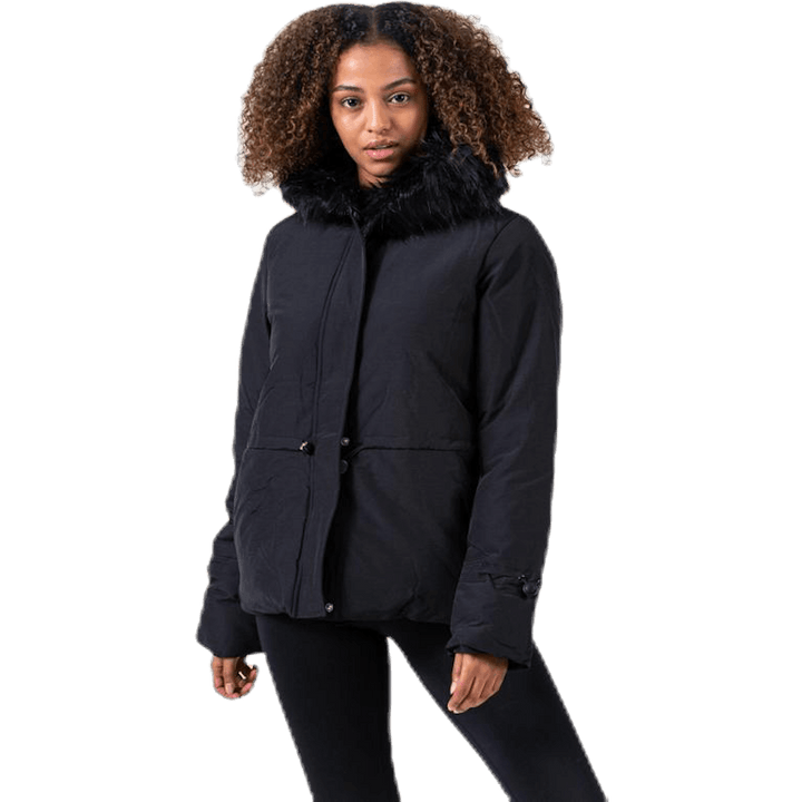 Hira Puffer Jacket Black