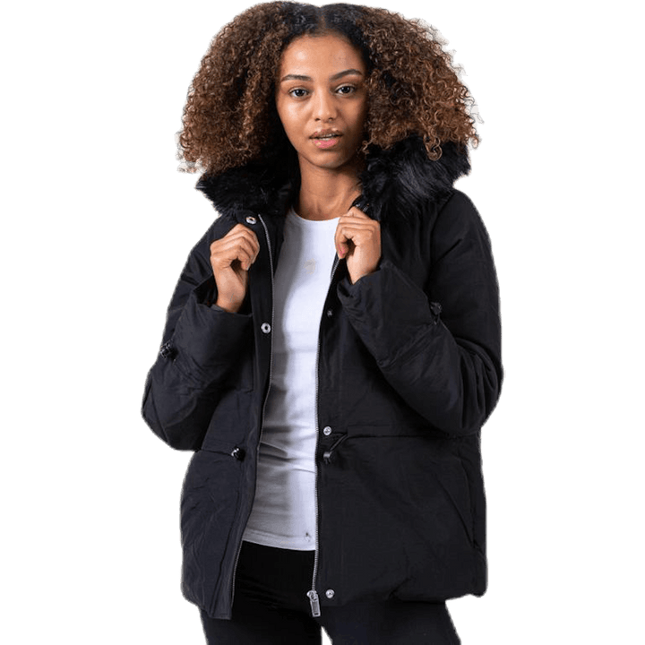 Hira Puffer Jacket Black