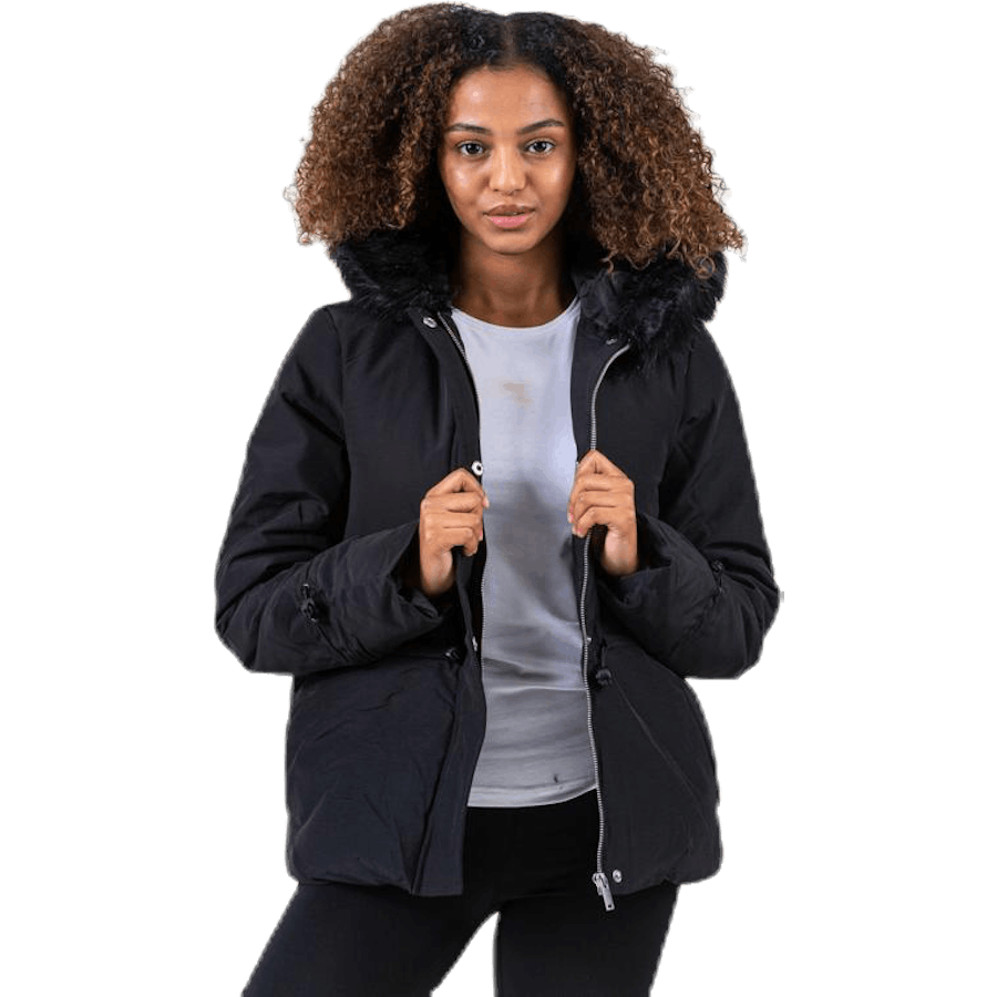 Hira Puffer Jacket Black