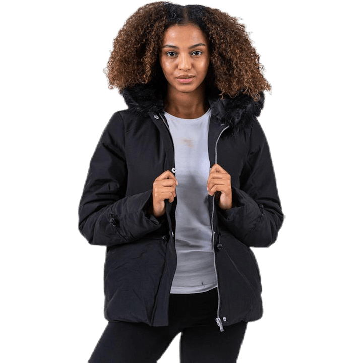 Hira Puffer Jacket Black