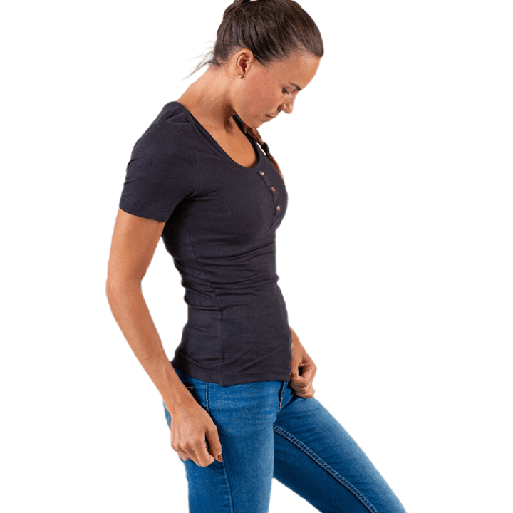 Veronika S/S Dnm Tee Svart