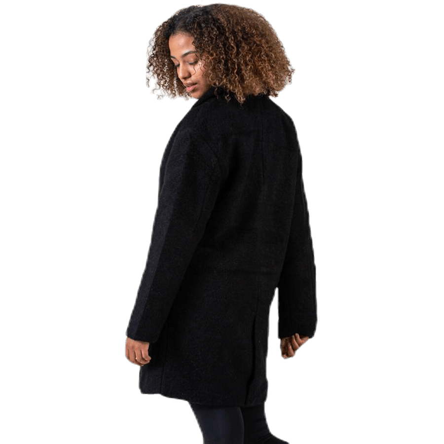 Nina Celeste Wool Coat Black