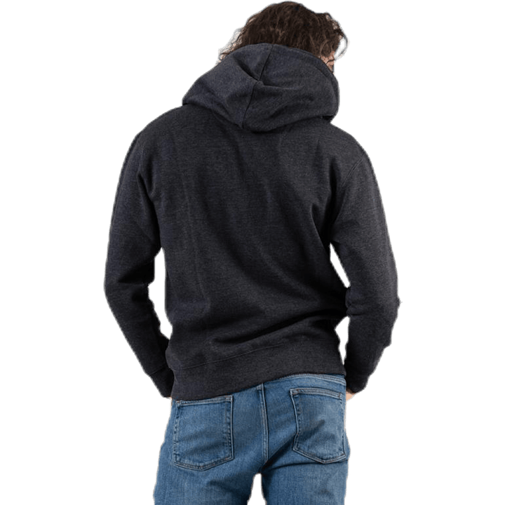 Soft Sweat Zip Hood Grey