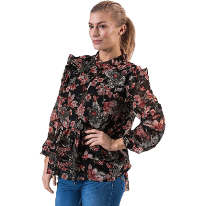 Joan Ls Top Black
