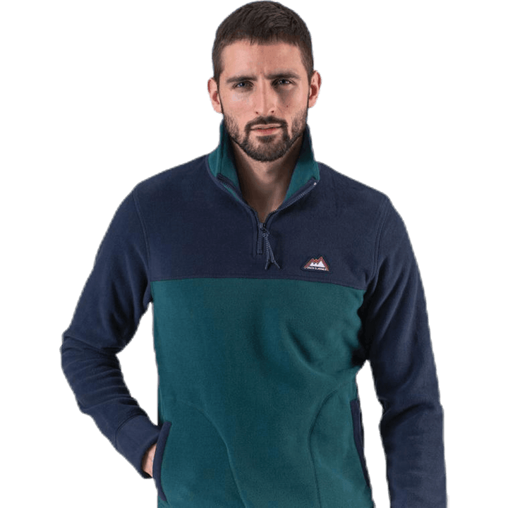 North Sweat Half Zip Blue