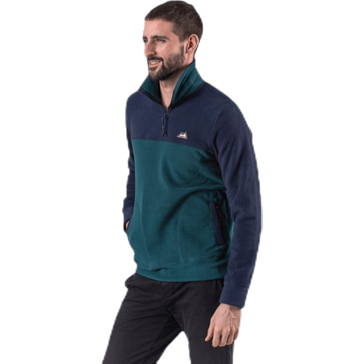 North Sweat Half Zip Blue