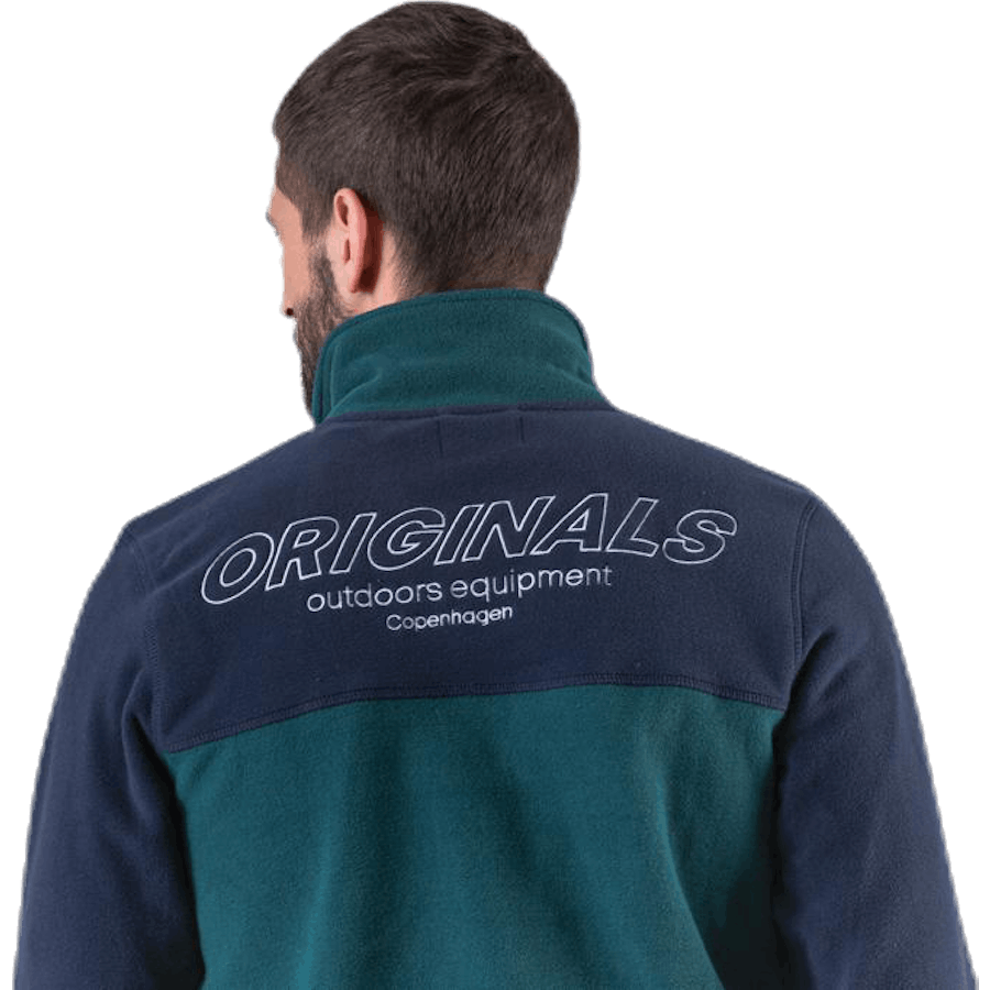 North Sweat Half Zip Blue