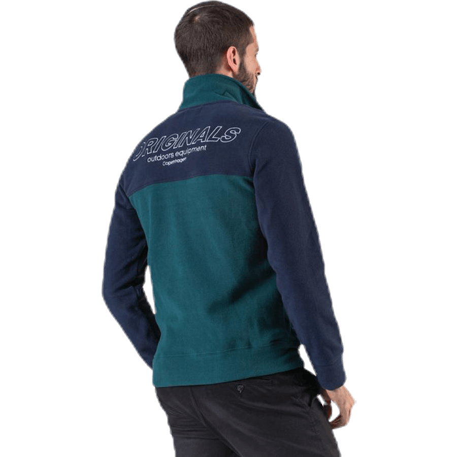 North Sweat Half Zip Blue