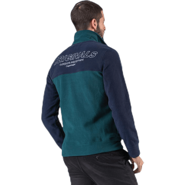 North Sweat Half Zip Blue