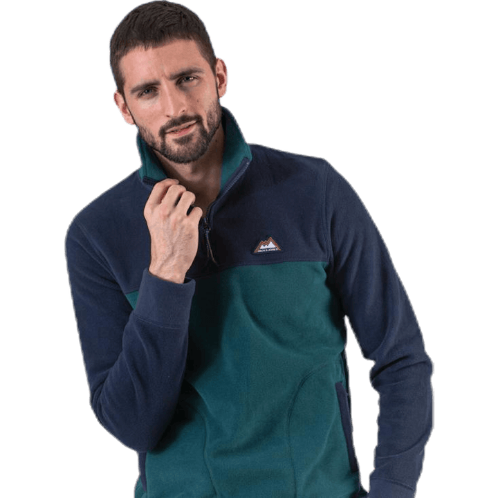 North Sweat Half Zip Blue