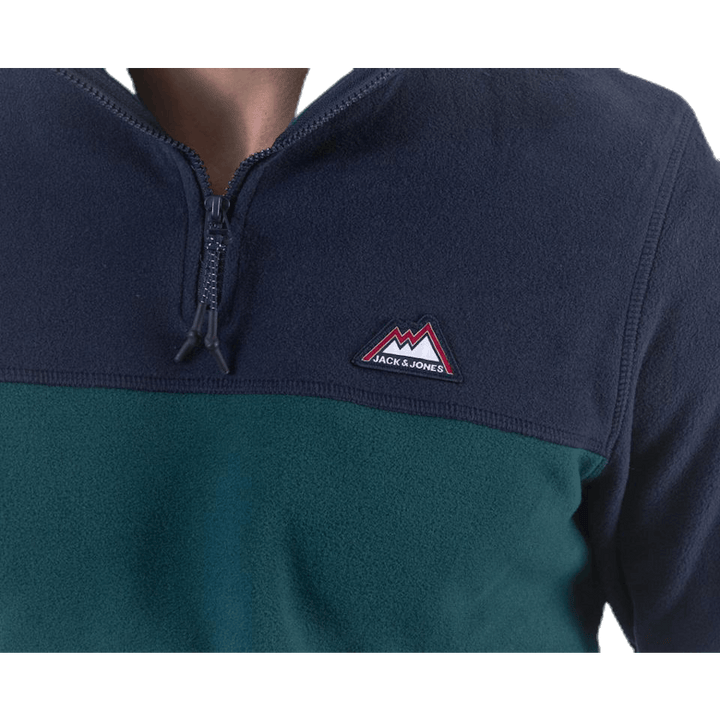 North Sweat Half Zip Blue