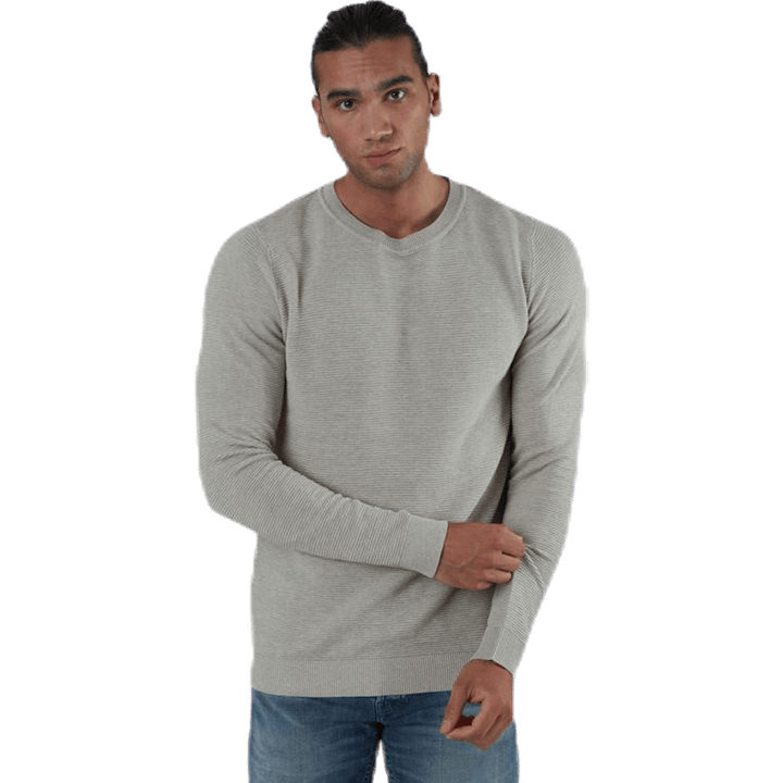 Liam Knit Crew Neck Beige