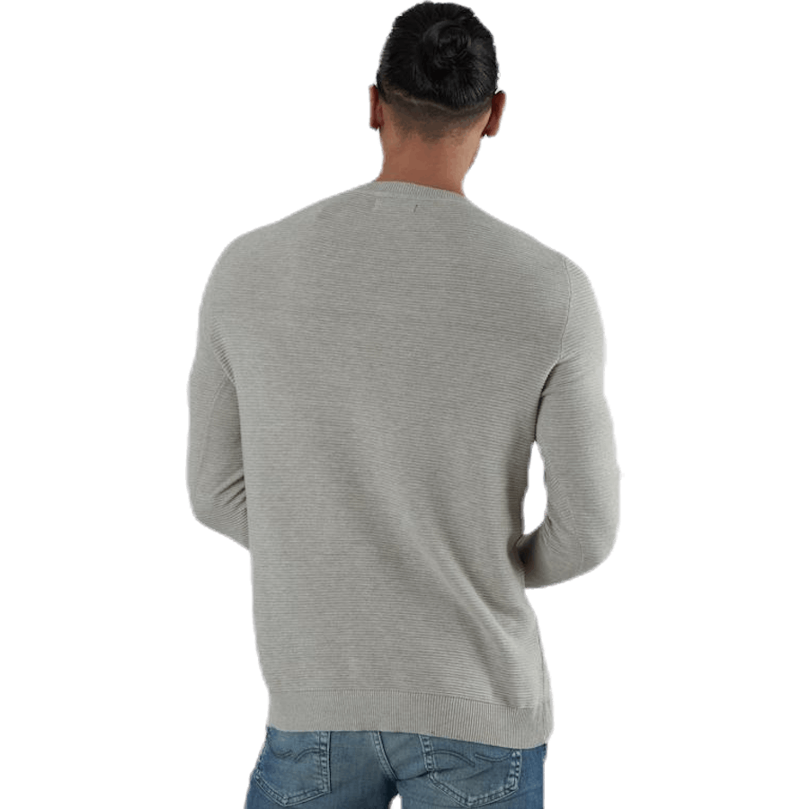 Liam Knit Crew Neck Beige