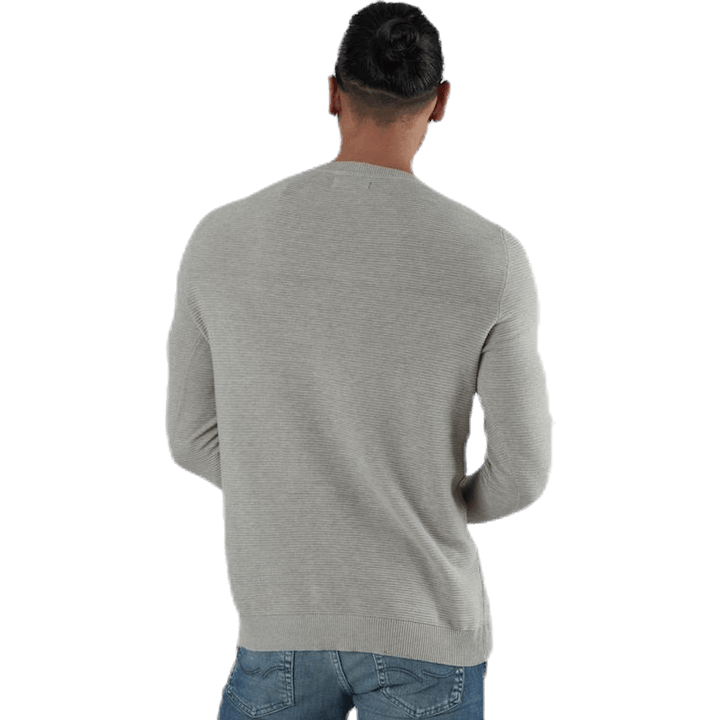 Liam Knit Crew Neck Beige