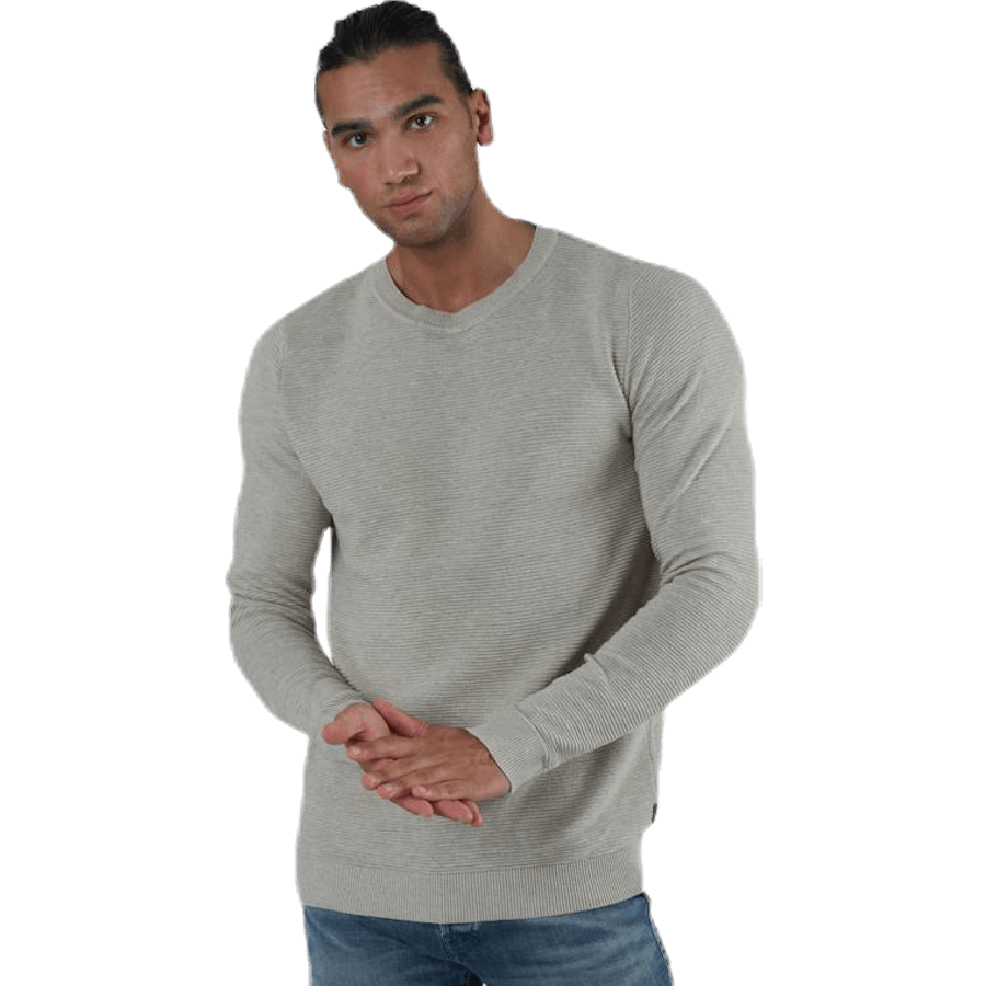 Liam Knit Crew Neck Beige