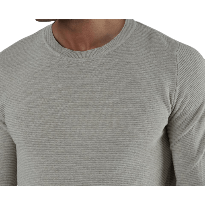 Liam Knit Crew Neck Beige