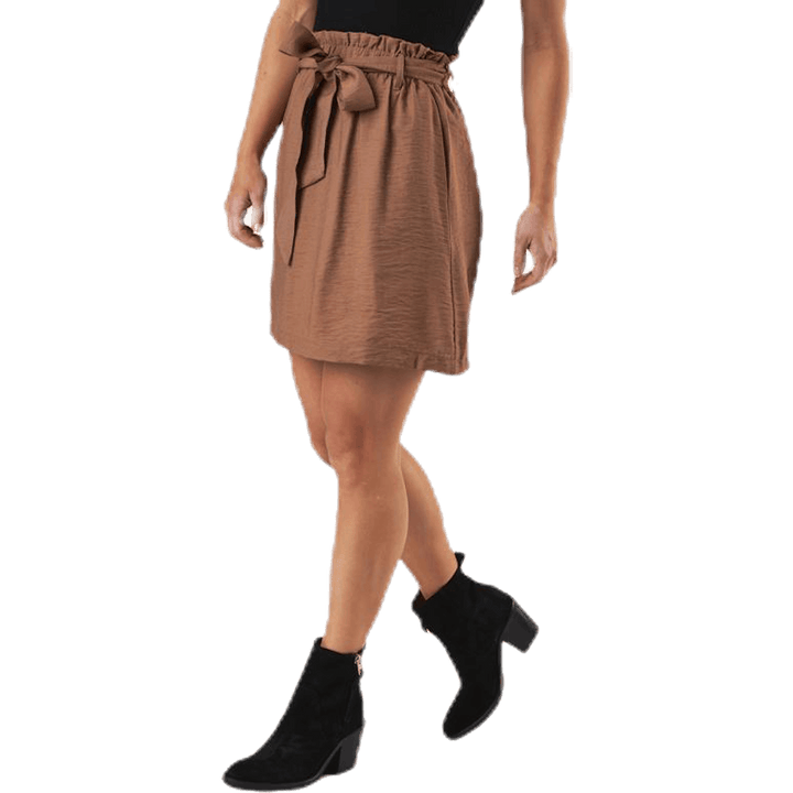 Ykke Hw Skirt Brown