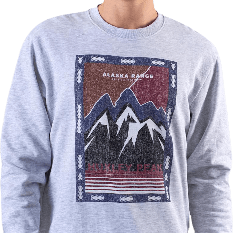 Manjaro Sweat Crew Neck White