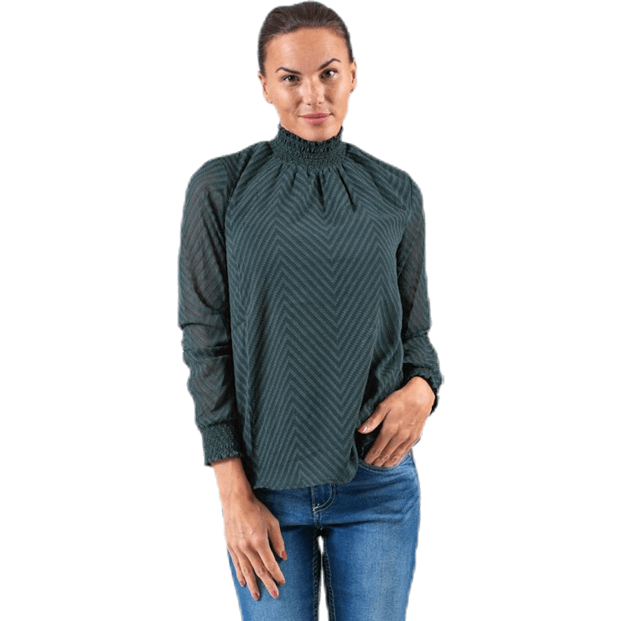 New Kayla L/S Top Green