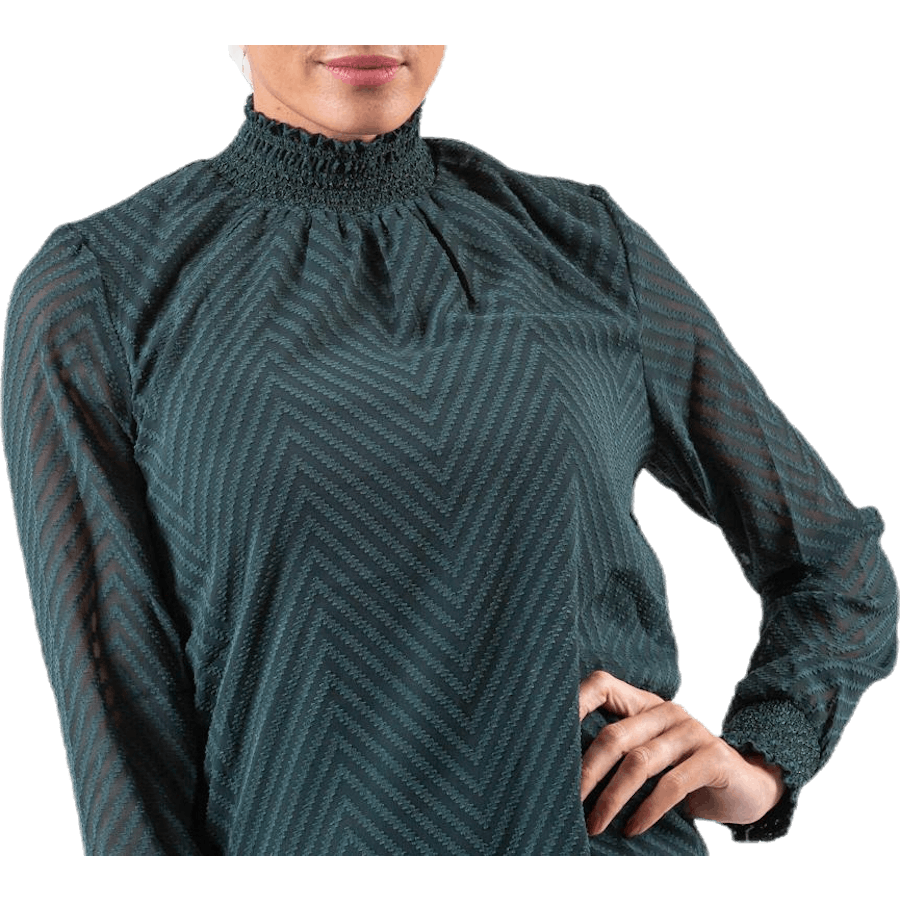 New Kayla L/S Top Green