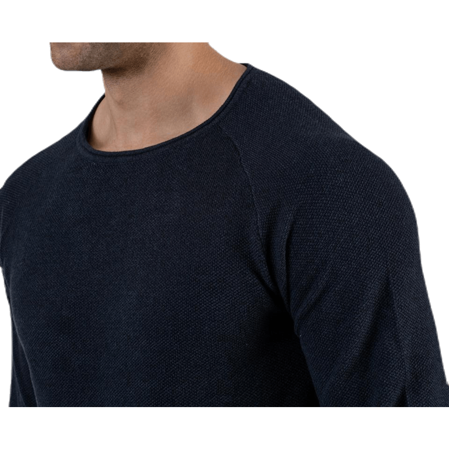 Hill Knit Crew Neck Black
