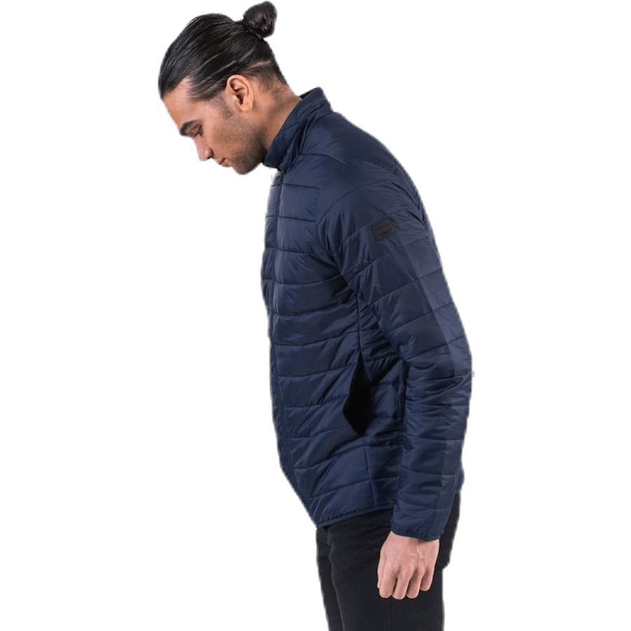 Eric Puffer Collar Blu