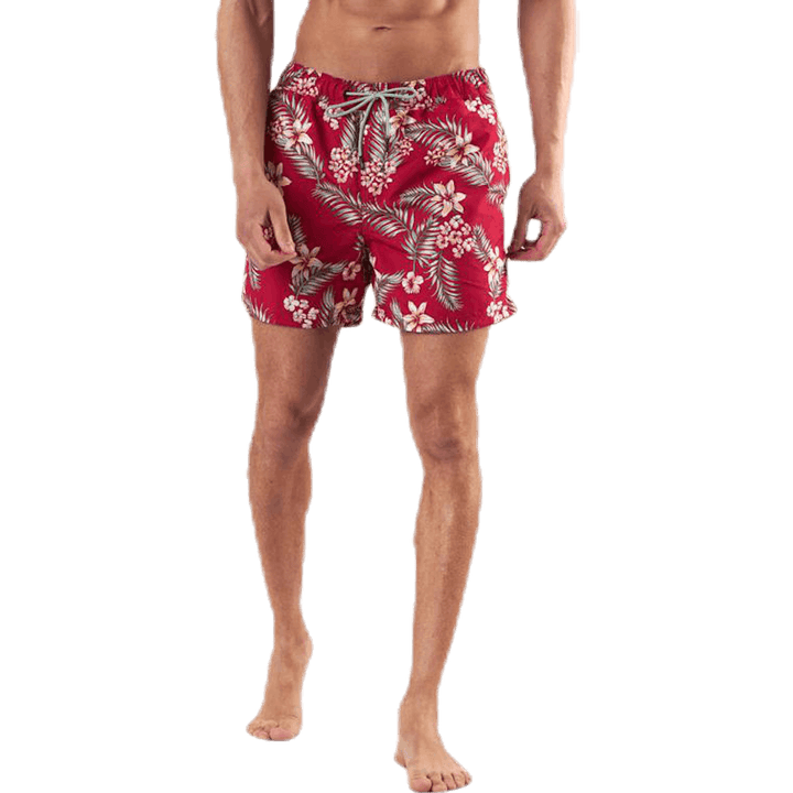 Plavecké šortky Aruba Tropic Red