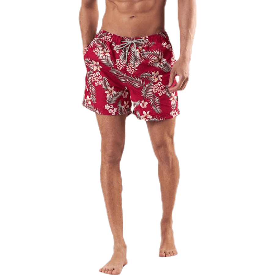 Plavecké šortky Aruba Tropic Red