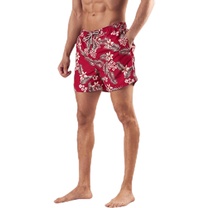 Plavecké šortky Aruba Tropic Red