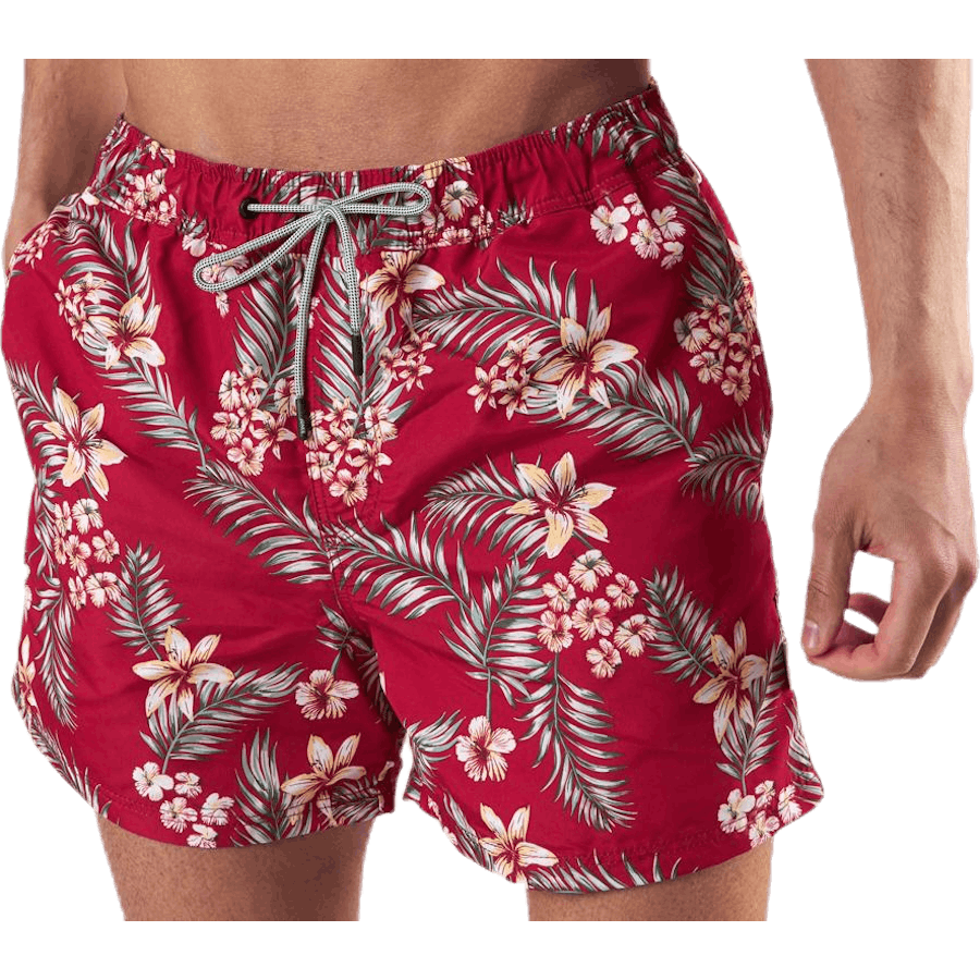 Plavecké šortky Aruba Tropic Red